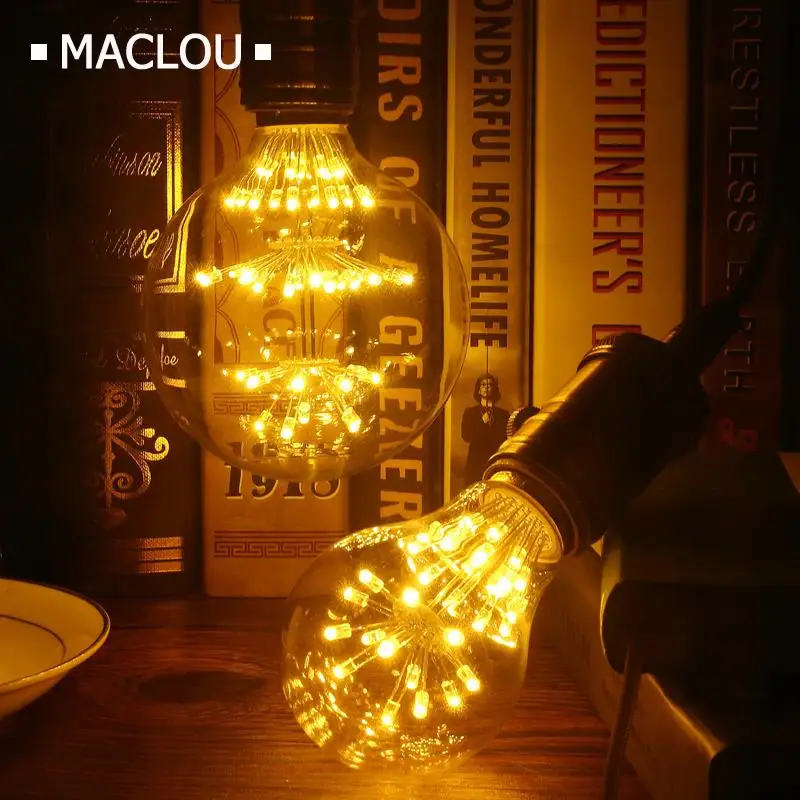 Vintage Edison Bulbs E27 220V 40W Incandescent Light 110V G125 G95 G80 Filament Squirrel Retro Edison Lamp For Pendant Lights
Vintage Edison Bulbs E27 220V 40W Incandescent Light 110V G125 G95 G80 Filament Squirrel Retro Edison Lamp For Pendant Lights