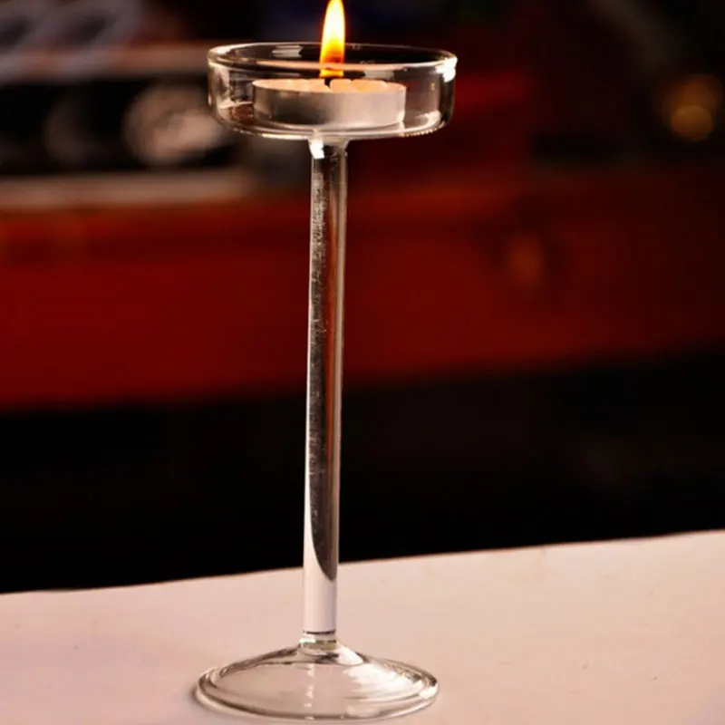 Romantic Goblet Designed Glass Candlestick Crystal Tea Light Candle Holder Party Home Decoration Creative Valentine's Day
Romantic Goblet Designed Glass Candlestick Crystal Tea Light Candle Holder Party Home Decoration Creative Valentine's Day