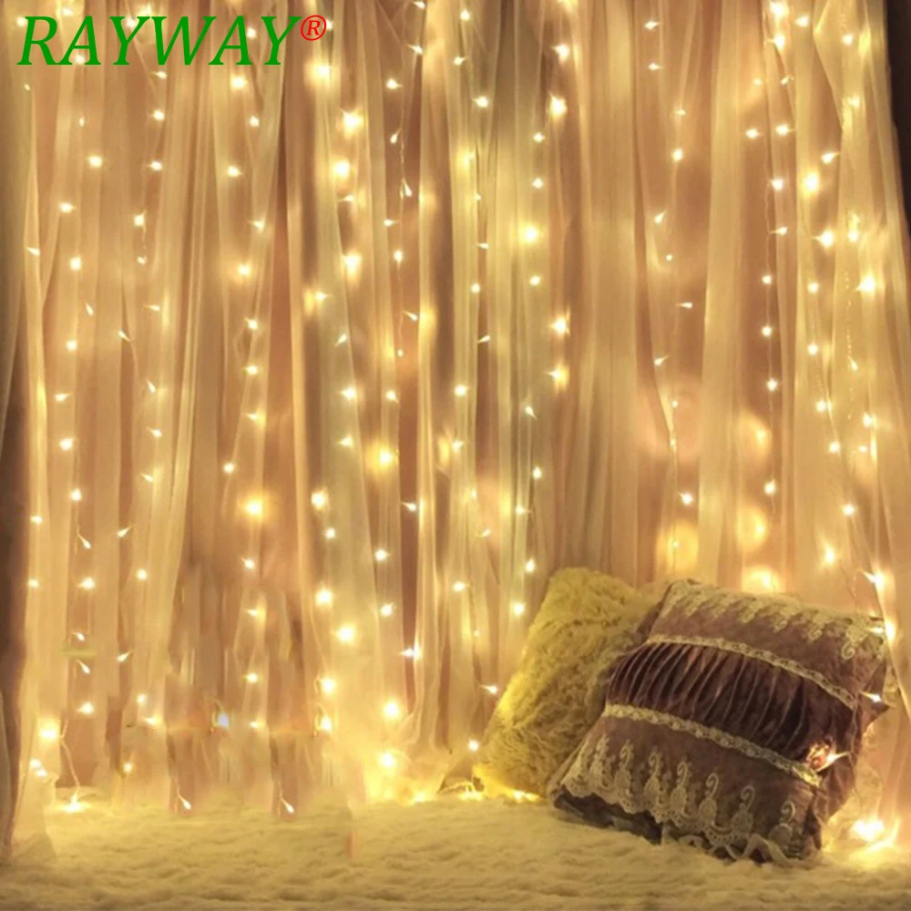RAYWYA 600leds fairy string icicle led curtain light 220v 110V 6M*3M bulbs Outdoor Home Xmas Christmas Wedding garden party
RAYWYA 600leds fairy string icicle led curtain light 220v 110V 6M*3M bulbs Outdoor Home Xmas Christmas Wedding garden party