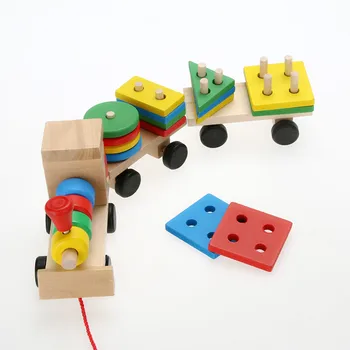 New Kid Baby Wooden Solid Stacking Train Toddler Block Toy Fun Vehicle Block Board Game Wooden Educational Toy for Children MZ95
New Kid Baby Wooden Solid Stacking Train Toddler Block Toy Fun Vehicle Block Board Game Wooden Educational Toy for Children MZ95