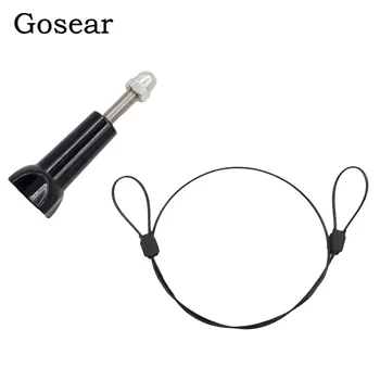 Gosear Stainless Steel 30cm Safety Mount Lanyard Tether with Thumbscrew Accessory for GoPro Hero Black 5 4 3 2 1 Action Camera
Gosear Stainless Steel 30cm Safety Mount Lanyard Tether with Thumbscrew Accessory for GoPro Hero Black 5 4 3 2 1 Action Camera