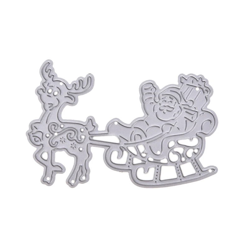 Metal Cutting Dies Santa Claus Elk Cutting Dies Stencil DIY Scrapbooking Embossing Paper Card Decor Dies #4
Metal Cutting Dies Santa Claus Elk Cutting Dies Stencil DIY Scrapbooking Embossing Paper Card Decor Dies #4