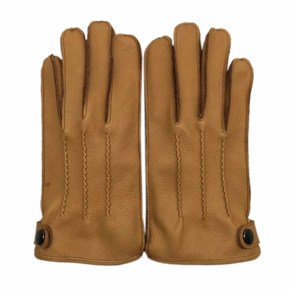 LUXURY 2019 Winter New Men Genuine Leather Deerskin Thick Velvet Warm Gloves Male Sewing Black/Brown Thicken Luva Deri Eldiven
LUXURY 2019 Winter New Men Genuine Leather Deerskin Thick Velvet Warm Gloves Male Sewing Black/Brown Thicken Luva Deri Eldiven
