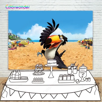 Rio 2 Theme Birthday Party Backdrop Toucan Raphael Sandbeach Summer Photo Background For Children Holiday Scenic Backdrop
Rio 2 Theme Birthday Party Backdrop Toucan Raphael Sandbeach Summer Photo Background For Children Holiday Scenic Backdrop