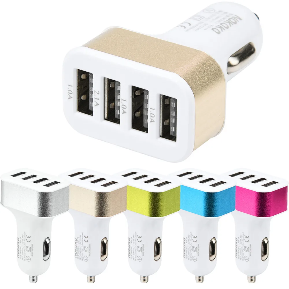 2019 for Xiaomi 9 for Huawei P20 for Oneplus 7 Car USB Adapter Charger Charging Metal Socket 4 Port Phone 4.0A drop shipping
2019 for Xiaomi 9 for Huawei P20 for Oneplus 7 Car USB Adapter Charger Charging Metal Socket 4 Port Phone 4.0A drop shipping