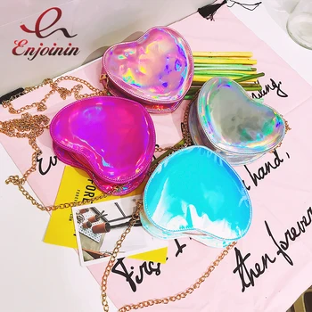 New Style Fashion Laser pu leather Heart-shaped chain purse hamless handbag shoulder bag ladies crossbody mini messenger bag
New Style Fashion Laser pu leather Heart-shaped chain purse hamless handbag shoulder bag ladies crossbody mini messenger bag