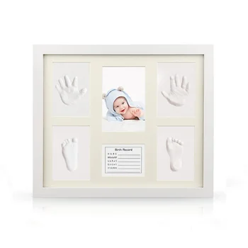 Baby Hand Foot Print Mud Mold Maker Solid Wooden Photo Frame Set Newborn Growth Memorial Gift with Japanese English German Card
Baby Hand Foot Print Mud Mold Maker Solid Wooden Photo Frame Set Newborn Growth Memorial Gift with Japanese English German Card