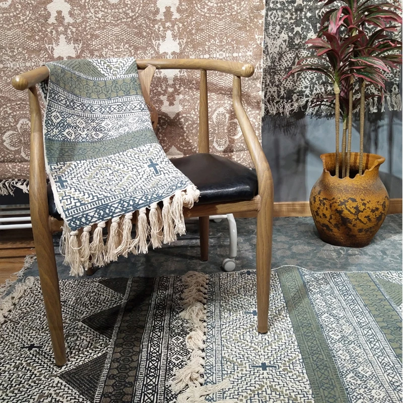 collalily cotton handmade Carpet Mat geometric Indian Rug plaid striped Modern Bohemia contemporary design Yoga Kilim Nordic
collalily cotton handmade Carpet Mat geometric Indian Rug plaid striped Modern Bohemia contemporary design Yoga Kilim Nordic