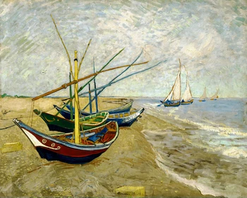 seascape canvas paintings masterpiece reproductionFishing Boats on the Beach at Saints-Maries, c.1888 Vincent van Gogh
seascape canvas paintings masterpiece reproductionFishing Boats on the Beach at Saints-Maries, c.1888 Vincent van Gogh
