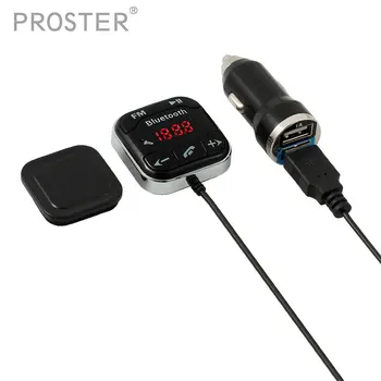 PROSTER MP3 Player Car Kit Bluetooth Handsfree FM Wireless Transmitter TF SD LCD Remote With Sticky Base Radio
PROSTER MP3 Player Car Kit Bluetooth Handsfree FM Wireless Transmitter TF SD LCD Remote With Sticky Base Radio