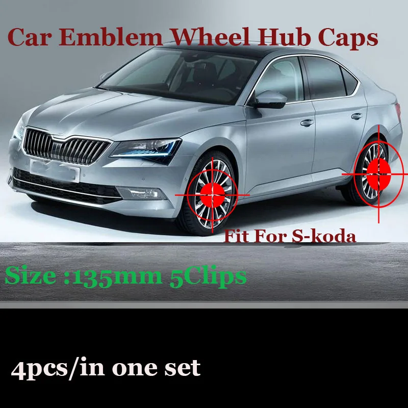 4pcs/lot 135mm 5claw badge emblem Car wheel hub center covers for skoda Octavida Bora Jetta Fabia Superb Yeti Auto label caps
4pcs/lot 135mm 5claw badge emblem Car wheel hub center covers for skoda Octavida Bora Jetta Fabia Superb Yeti Auto label caps
