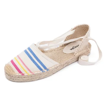 8 Color women's lace-up flats sandals riband ankle tie leisure female summer gradiator sandals high quality hemp sole shoes sale
8 Color women's lace-up flats sandals riband ankle tie leisure female summer gradiator sandals high quality hemp sole shoes sale