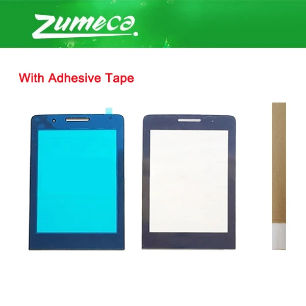 High Quality 2.8'' For Philips Xenium E571 E570 Front Outer Glass Touch Screen Digitizer Replacement Part Black Color With Tape |