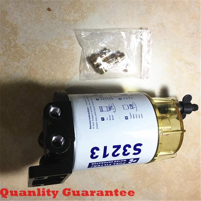 FREE SHIPPING 3/8" NPT S3213 Fuel Filter / Water Separating System For Marine outboard Motor
FREE SHIPPING 3/8" NPT S3213 Fuel Filter / Water Separating System For Marine outboard Motor