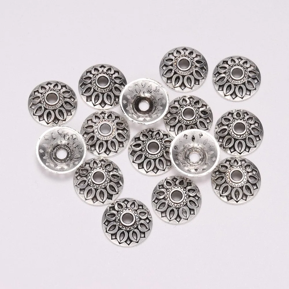 20pcs/Lot 14mm Antique Silver Round Flower Torus Loose Sparer End Bead Caps For DIY Jewelry Making Findings Earrings Accessories
20pcs/Lot 14mm Antique Silver Round Flower Torus Loose Sparer End Bead Caps For DIY Jewelry Making Findings Earrings Accessories