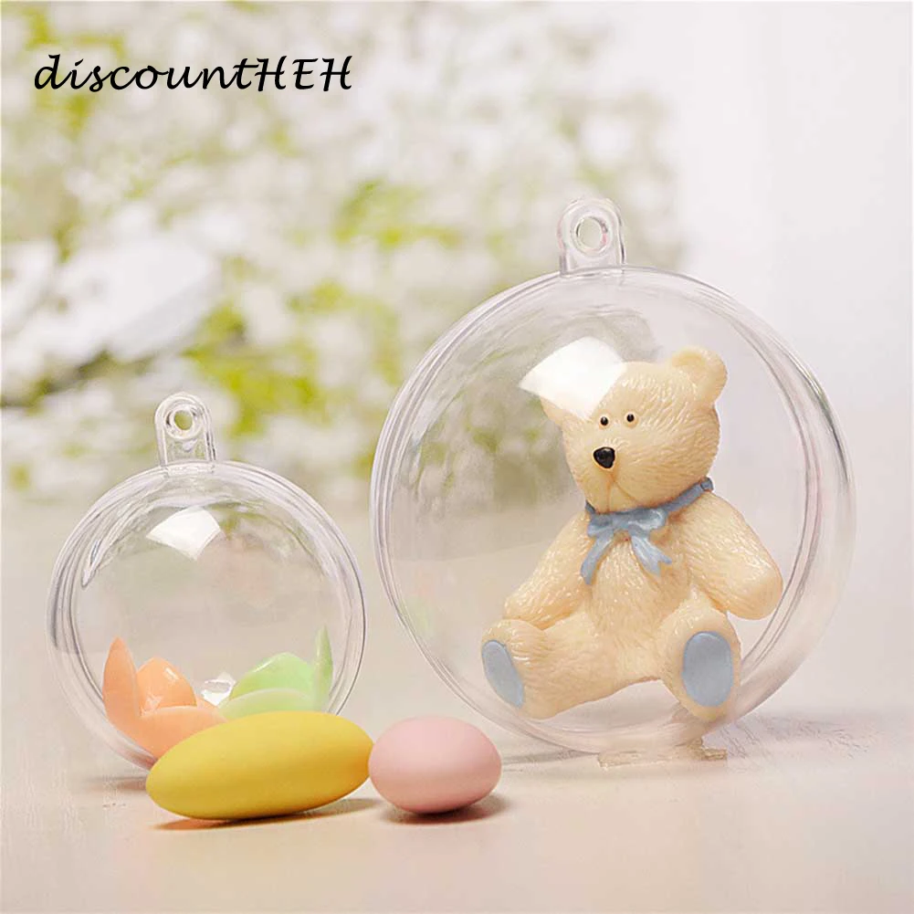 5 Pcs Christmas Tress Decorations Ball 6cm-8cm Transparent Plastic Clear Ornament Gift Christmas Ball Ornaments
5 Pcs Christmas Tress Decorations Ball 6cm-8cm Transparent Plastic Clear Ornament Gift Christmas Ball Ornaments