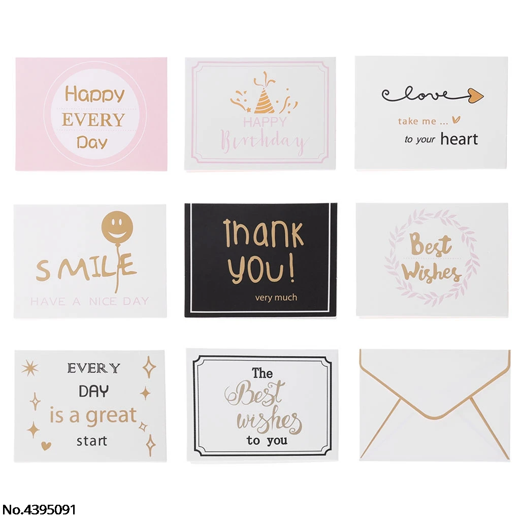 Simple Greeting Card Bronzing Envelope For Festival Invitation With Envelope
Simple Greeting Card Bronzing Envelope For Festival Invitation With Envelope