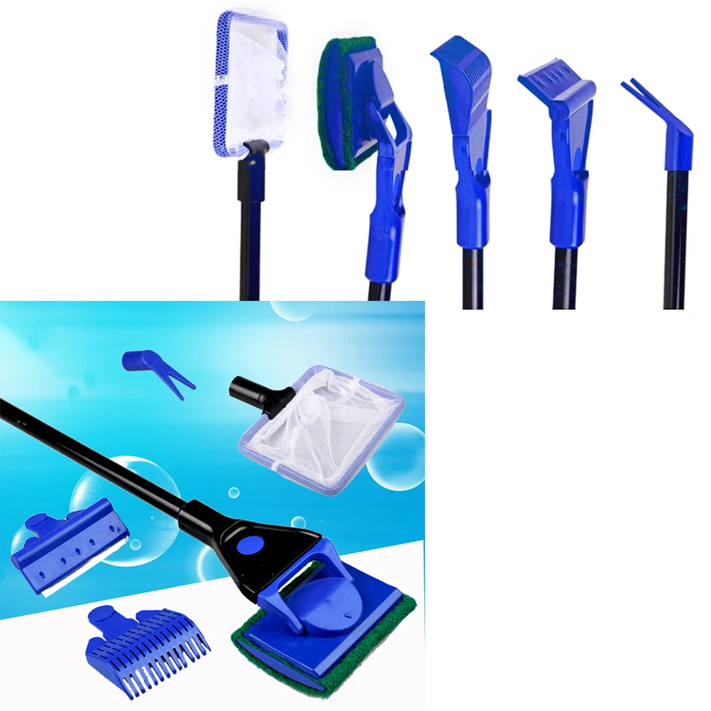 Aquarium 5 or 3 in 1 Tank Clean Set Aquarium Cleaner Net Fish Gravel Rake Algae Scraper Sponge Fork Brush Glass Cleaning Tools
Aquarium 5 or 3 in 1 Tank Clean Set Aquarium Cleaner Net Fish Gravel Rake Algae Scraper Sponge Fork Brush Glass Cleaning Tools