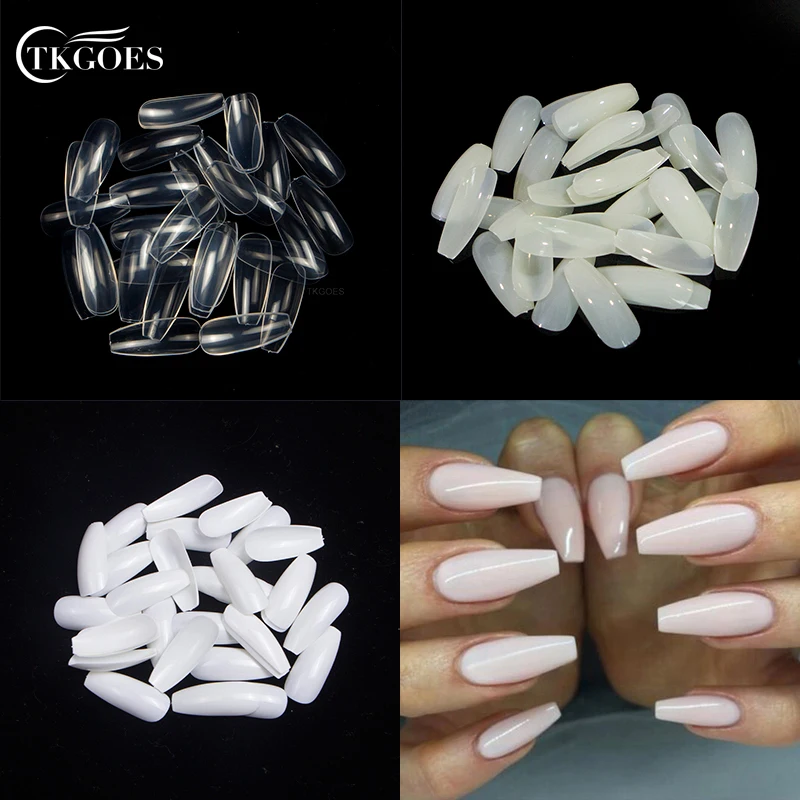 600pcs/pack Long Ballerina False Nails Art Tips Coffin Nails Full Cover French Fake Ballerina Coffin Nails For Nail Decoration
600pcs/pack Long Ballerina False Nails Art Tips Coffin Nails Full Cover French Fake Ballerina Coffin Nails For Nail Decoration