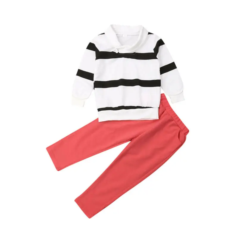 New Toddler Kid Boy Cotton Long Sleeve T-Shirt +Long Pants Winter Clothes Outfit Set
New Toddler Kid Boy Cotton Long Sleeve T-Shirt +Long Pants Winter Clothes Outfit Set