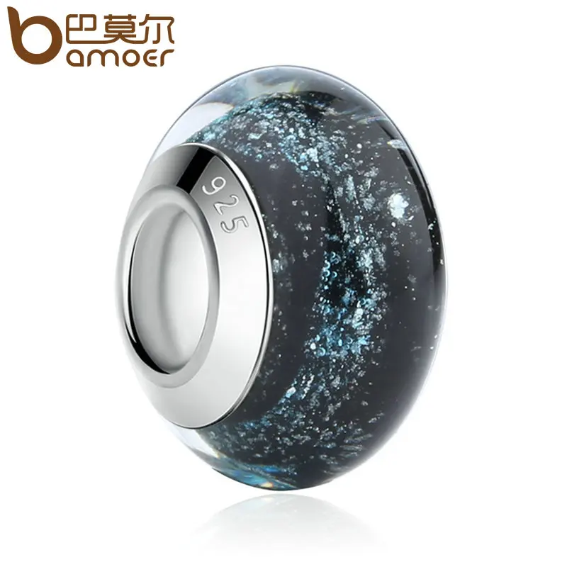 BAMOER 1 pc Hotsale Silver Color Black European Murano Glass Beads fit Bracelet & Necklace Fashion Jewelry Wholesale PA6369
BAMOER 1 pc Hotsale Silver Color Black European Murano Glass Beads fit Bracelet & Necklace Fashion Jewelry Wholesale PA6369