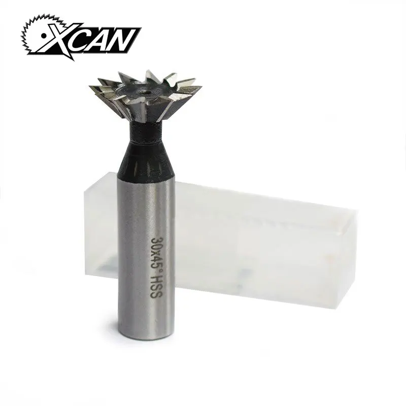 XCAN 1pc 45/60 Degrees 10/14/18/20/25/30/32/35mm HSS Dovetail Milling Cutters Straigh Shank CNC Router Bits End Mills
XCAN 1pc 45/60 Degrees 10/14/18/20/25/30/32/35mm HSS Dovetail Milling Cutters Straigh Shank CNC Router Bits End Mills