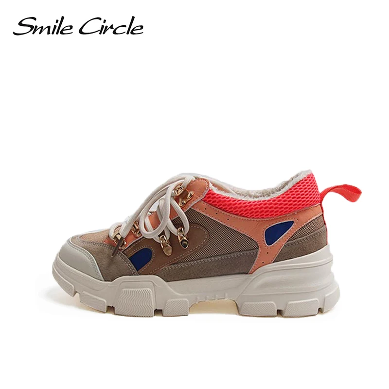 Smile Circle Chunky sneakers women Winter Warm plush casual shoes ladies Lace-up Flat platform shoes women sneakers
Smile Circle Chunky sneakers women Winter Warm plush casual shoes ladies Lace-up Flat platform shoes women sneakers
