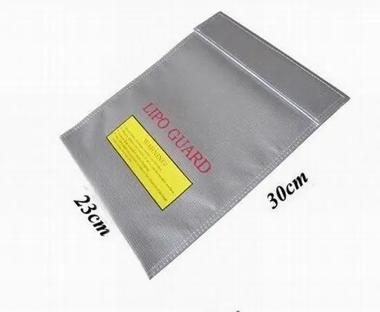 Wholesale High Quality 1 Piece New LiPo RC Battery Safe Guard bag Charging Sack Save Pack 30cm x 23cm
Wholesale High Quality 1 Piece New LiPo RC Battery Safe Guard bag Charging Sack Save Pack 30cm x 23cm