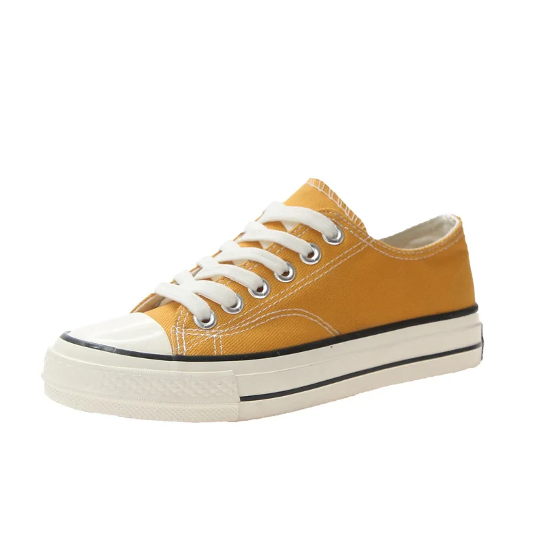Women's Vulcanize Shoes Classic Canvas Shoes Ladies Casual Low-cut Lace-up Fashion Sneakers Unisex Retro Best Sellers Plus Size
Women's Vulcanize Shoes Classic Canvas Shoes Ladies Casual Low-cut Lace-up Fashion Sneakers Unisex Retro Best Sellers Plus Size