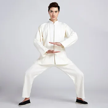 New Arrival Beige Chinese Men's Classic Tai Chi Uniform Cotton Linen Kung fu Suit Wu Shu Clothing Size M L XL XXL XXXL2516
New Arrival Beige Chinese Men's Classic Tai Chi Uniform Cotton Linen Kung fu Suit Wu Shu Clothing Size M L XL XXL XXXL2516