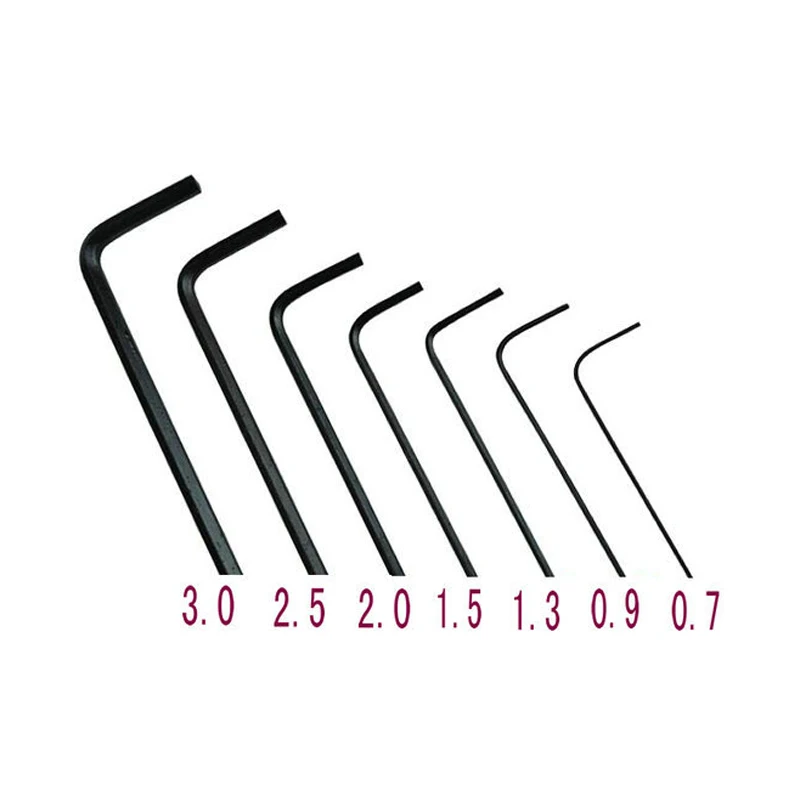 FATJAY RC hobby model accessories DIY hand tool mini hex key allen wrench 0.7 0.9 1.27 1.5 2.0 2.5 3.0 mm
FATJAY RC hobby model accessories DIY hand tool mini hex key allen wrench 0.7 0.9 1.27 1.5 2.0 2.5 3.0 mm