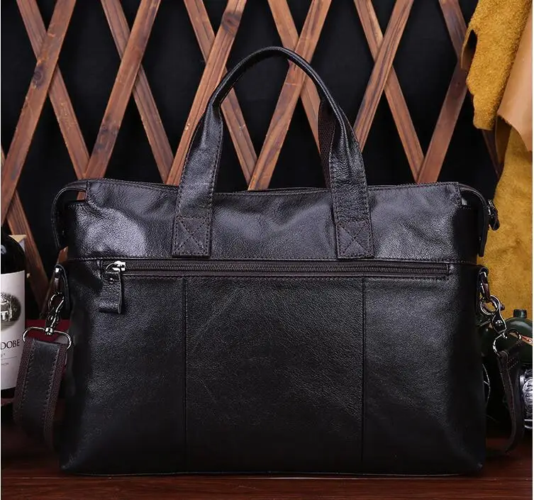 2019 new first layer cow leather men's briefcase genuine leather business handbag male computer shoulder bag high quality
2019 new first layer cow leather men's briefcase genuine leather business handbag male computer shoulder bag high quality