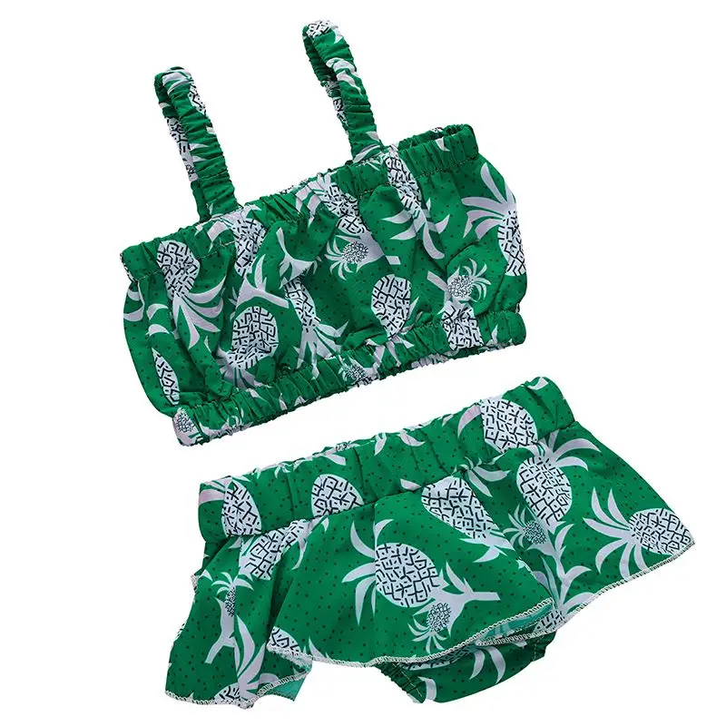 Baby Girl Clothes Girl Little Fairy Set Fruit Print Children's clothing Sling skirt Two-piece Summer New
Baby Girl Clothes Girl Little Fairy Set Fruit Print Children's clothing Sling skirt Two-piece Summer New