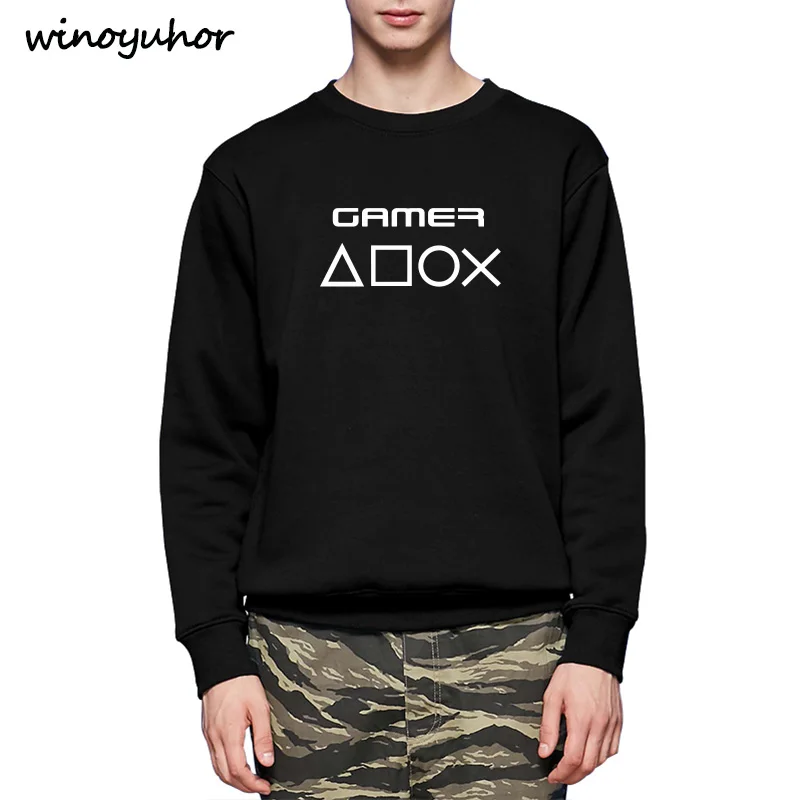 New 2019 Fashion Creative Game Print Hoodies Men Playstation Controller Button Boy Sweatshirts Long Sleeve Gamer Gift Tops
New 2019 Fashion Creative Game Print Hoodies Men Playstation Controller Button Boy Sweatshirts Long Sleeve Gamer Gift Tops