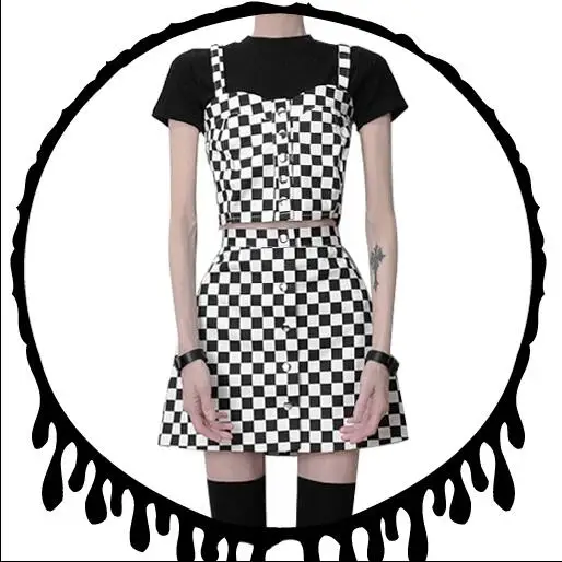 Front Button Plaid 2 piece set Women Suit Summer Strapless Crop top and Skirt suit Female Mini Skirt Outfit Cami Two piece set
Front Button Plaid 2 piece set Women Suit Summer Strapless Crop top and Skirt suit Female Mini Skirt Outfit Cami Two piece set