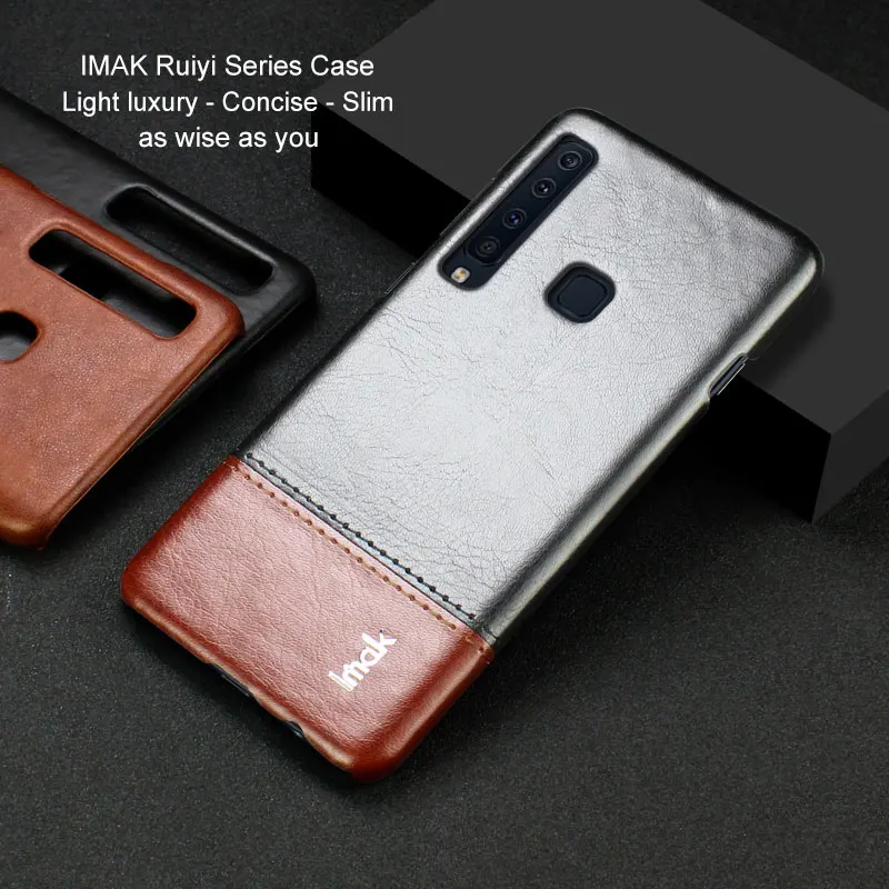 6.3'' IMAK Concise Luxury for Samsung Galaxy A9 2018 Case Leather Coque Samsung A920 Case Phone Cover for Samsung A9 Case A9S
6.3'' IMAK Concise Luxury for Samsung Galaxy A9 2018 Case Leather Coque Samsung A920 Case Phone Cover for Samsung A9 Case A9S