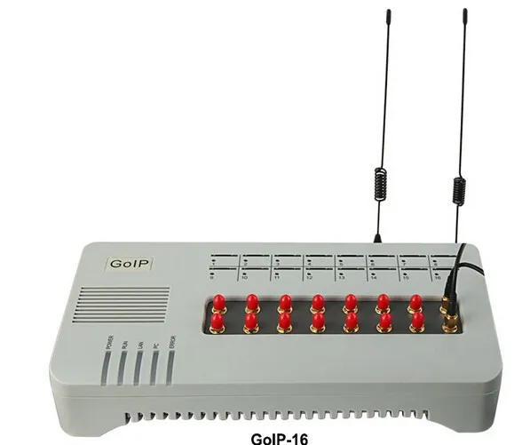 16 портов шлюз voip sip шлюзы GoIP-16 передачи GSM Идентификатор вызывающего абонента к