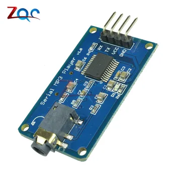 

YX5300 UART TTL Serial Control MP3 Music Player Module Support MP3/WAV Micro SD/SDHC Card For Arduino/AVR/ARM/PIC 3.2-5.2V DC