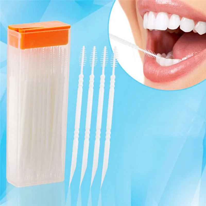 50 PCS Portable Double Head Brush Tooth Picks Plastic Interdental Toothpick Brush home Hotel Dental Picks Oral Care
50 PCS Portable Double Head Brush Tooth Picks Plastic Interdental Toothpick Brush home Hotel Dental Picks Oral Care