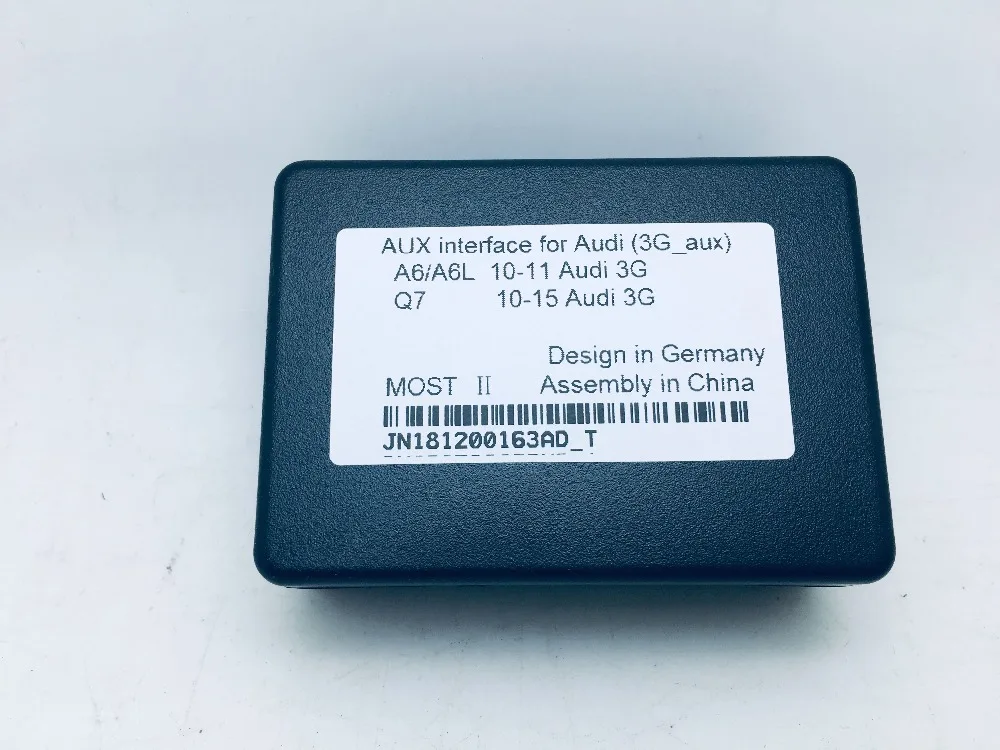 Optical Optic Fiber Box Most Decoder AUX Interface for Audi A6 A6L Q7 2006 2007 2008 2009 2010 2011 2012 2013 2014 2015
Optical Optic Fiber Box Most Decoder AUX Interface for Audi A6 A6L Q7 2006 2007 2008 2009 2010 2011 2012 2013 2014 2015