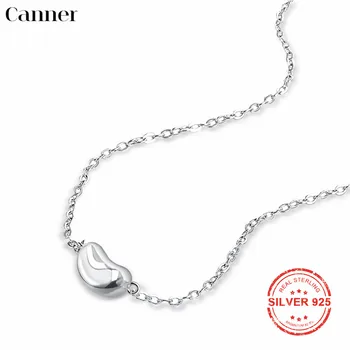 Canner 925 Sterling Silver Necklace For Women Cute Beans Necklaces & Pendants Elegant Wedding Jewelry collane collier femme
Canner 925 Sterling Silver Necklace For Women Cute Beans Necklaces & Pendants Elegant Wedding Jewelry collane collier femme