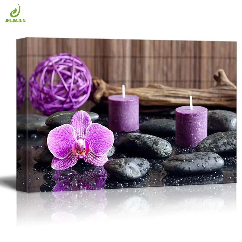 JHLJIAJUN Canvas Painting Modern Orchid Zen Stone Candle Canvas Painting Poster Wall Art Picture Home Decor Wall Art No Frame
JHLJIAJUN Canvas Painting Modern Orchid Zen Stone Candle Canvas Painting Poster Wall Art Picture Home Decor Wall Art No Frame