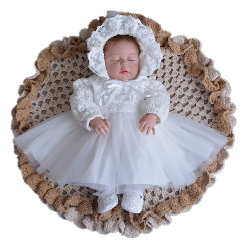 BBWOWLIN White Long Sleeve Baby Girl Princess Dress with Hat Newborn Photography Props First Birthday Girl Party Clothes 90107
BBWOWLIN White Long Sleeve Baby Girl Princess Dress with Hat Newborn Photography Props First Birthday Girl Party Clothes 90107
