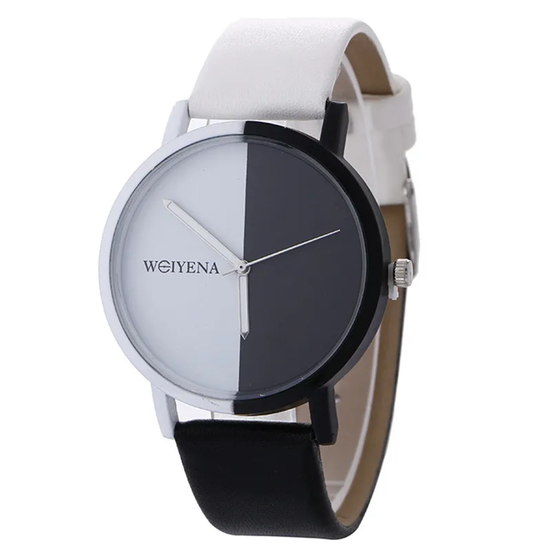 Women's Watches Bayan Kol Saati WEIYENA Black And White Patchwork Pattern Quartz Watch Relojes Para Mujer Clock Reloj Mujer@50
Women's Watches Bayan Kol Saati WEIYENA Black And White Patchwork Pattern Quartz Watch Relojes Para Mujer Clock Reloj Mujer@50