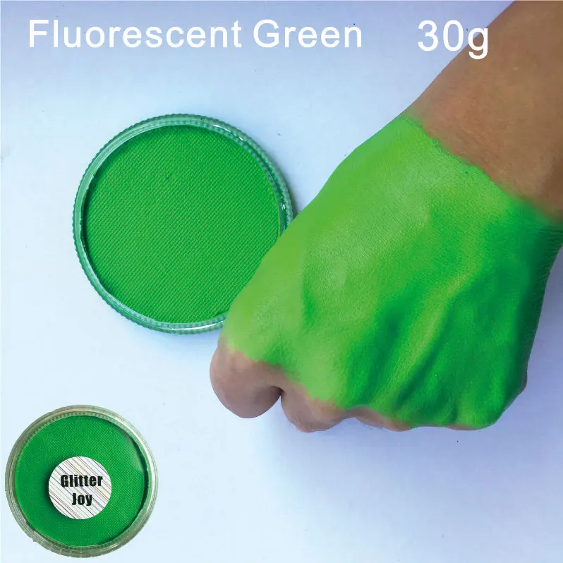 FPNgr Fluorescent Green Color 30g/pc Water Based Face Body Fluorescent UV Neon Body Paint Pigment in Beauty Makeup Tool
FPNgr Fluorescent Green Color 30g/pc Water Based Face Body Fluorescent UV Neon Body Paint Pigment in Beauty Makeup Tool