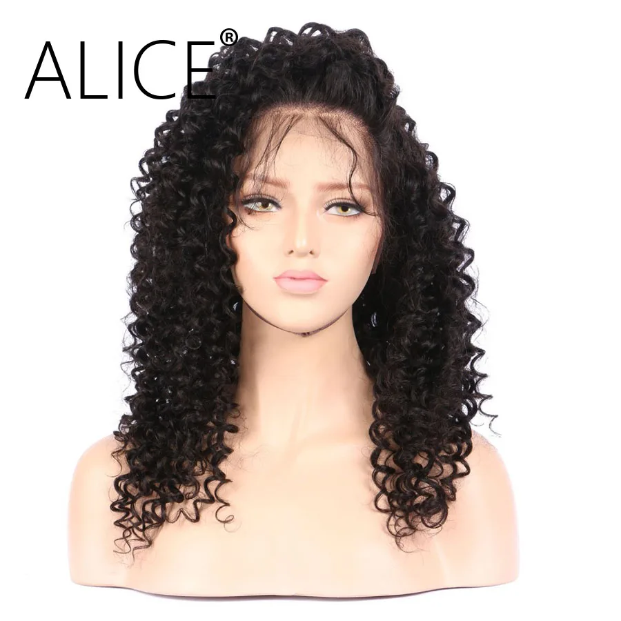 ALICE Pre Plucked Full Lace Human Hair Wigs 8-24 Inches  (1)