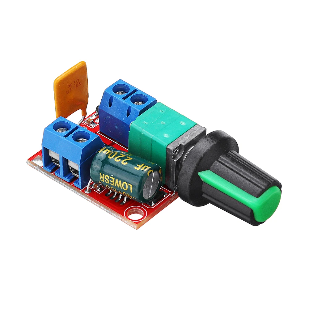 DC 3V To DC 35V 5A 90W Mini DC Motor PWM Speed Controller Module Speed Regulator Adjustable Light Modulator Switch Module Board
DC 3V To DC 35V 5A 90W Mini DC Motor PWM Speed Controller Module Speed Regulator Adjustable Light Modulator Switch Module Board