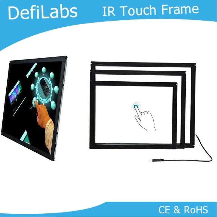 DefiLabs lowest price for 10 points 72" Infrared multi touch screen frame for touch table, kiosk etc
DefiLabs lowest price for 10 points 72" Infrared multi touch screen frame for touch table, kiosk etc