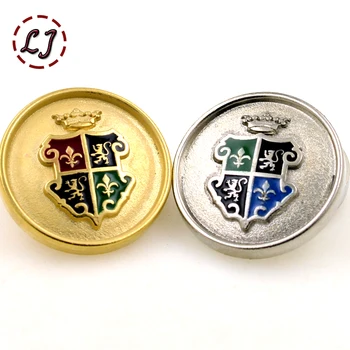 New fashion 10pcs/lot lily&lion&crown metal decoration buttons used for crafts coat of arms of French kings sewing buttons DIY
New fashion 10pcs/lot lily&lion&crown metal decoration buttons used for crafts coat of arms of French kings sewing buttons DIY