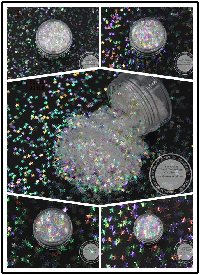 TCR22 White Color With purple red Light Colorful Star Shape Glitter ,Specular luster glitter for nail Art DIY decoration
TCR22 White Color With purple red Light Colorful Star Shape Glitter ,Specular luster glitter for nail Art DIY decoration